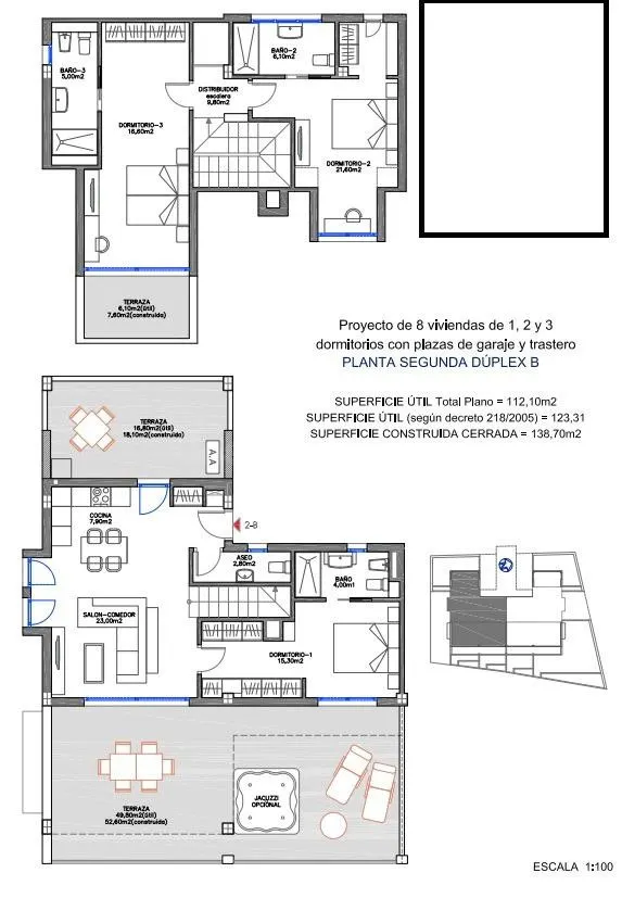 PISO DE 3 DORMITORIOS, BONITO COMPLEJO EN BENALMÁDENA COSTA. - foto 4