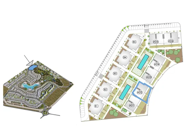 Apartamentos y bungalós de nueva construcción en Santa Rosalia Lake and Life Resort — 17