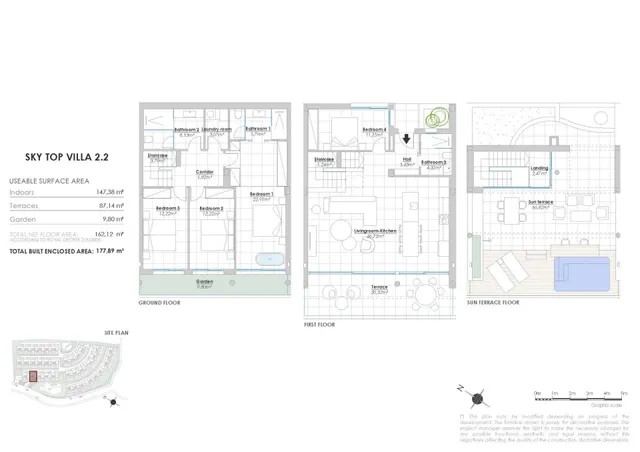 Villa 4 habitaciones 177m² en venta - Carvajal — 24