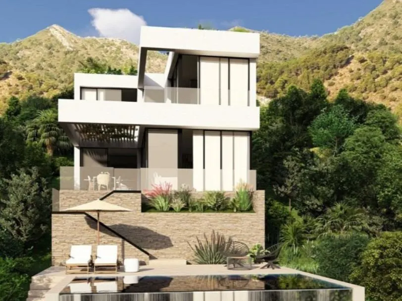 Mijas - Villa, 5 Dormitorios, Piscina, Terraza, Aparcamiento cubierto