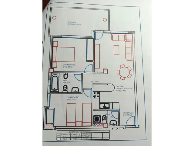Piso en Venta 2 Dormitorios con garaje Incluido — 26