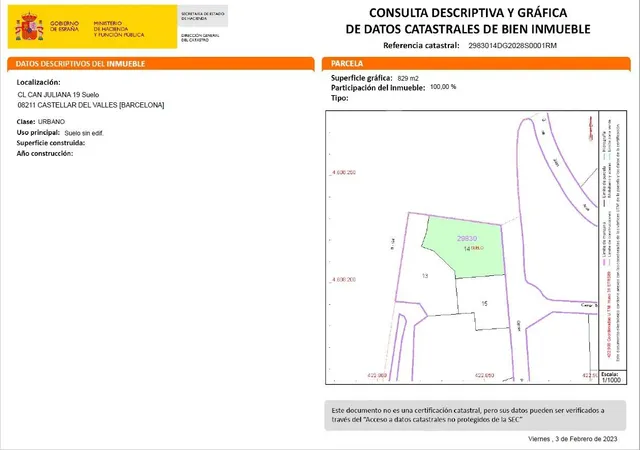 TERRENO EN VENTA - CASTELLAR DEL VALLES — 2