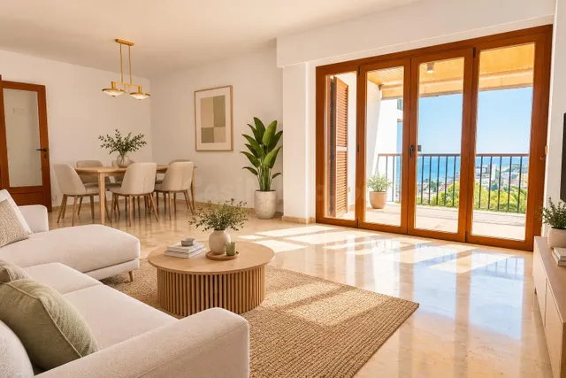 PISO + 2 plazas de parking y trastero CON VISTAS AL MAR EN L - foto 4