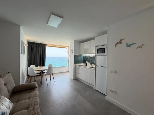 Estudio reformado con vistas al mar y acceso directo a la pl - foto 5