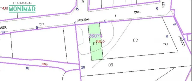 En venta solar para edificar 5 Pisos en Martinet. — 8