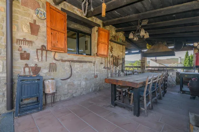 Canet de Fals: casa de piedra en planta baja con amplio porc - foto 5