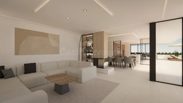 Villa de Obra Nueva con Vistas de 360º en Sa Font Seca — 3