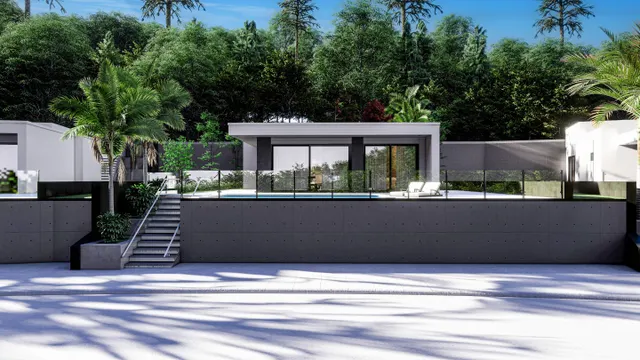 Villa con piscina privada y vistas al mar en venta en Monte Solana Pedreguer. Costa Blanca. — 17