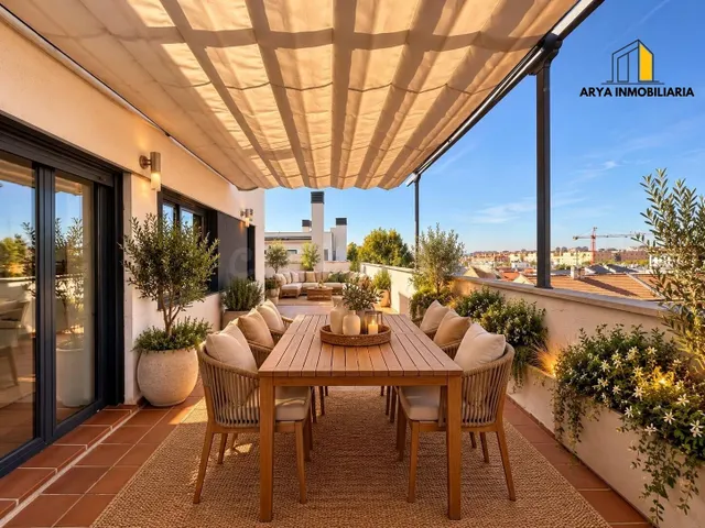 Espectacular Ático en Torrejon de Ardoz con 2 Terrazas y Vistas Inmejorables. — 2