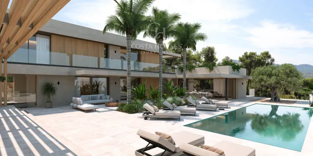 En venta parcela con licencia y proyecto de villa de lujo en la prestigiosa zona del montgo javea — 10