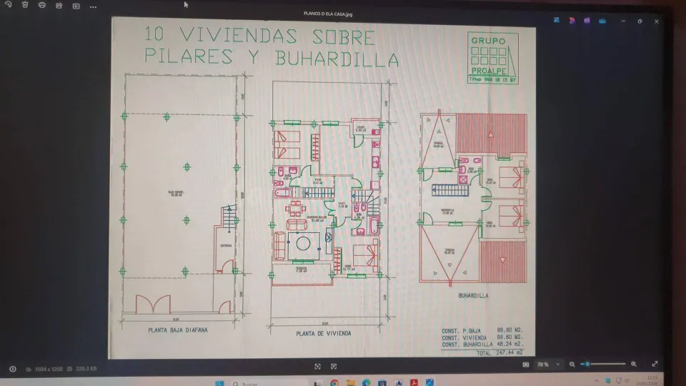 Dúplex 4 habitaciones 247m² en venta - CENTRO