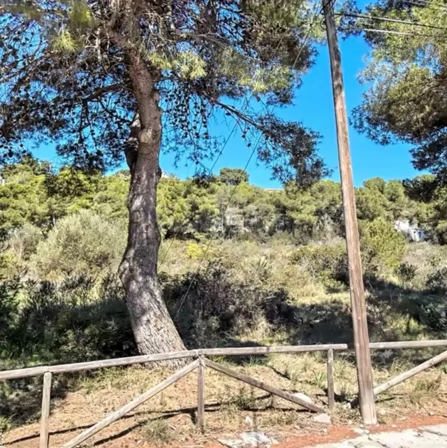 Parcela en Venta en Jávea – 927 m2 en Balcón de Mar con Luz 
