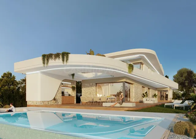 Villa Elise en Moraira: Diseño mediterráneo, privacidad y co - foto 2