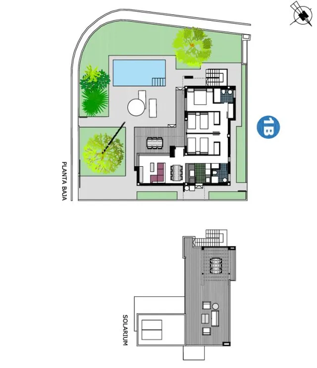 Villa Independiente de estilo Moderno en Venta - Els Poblets — 14