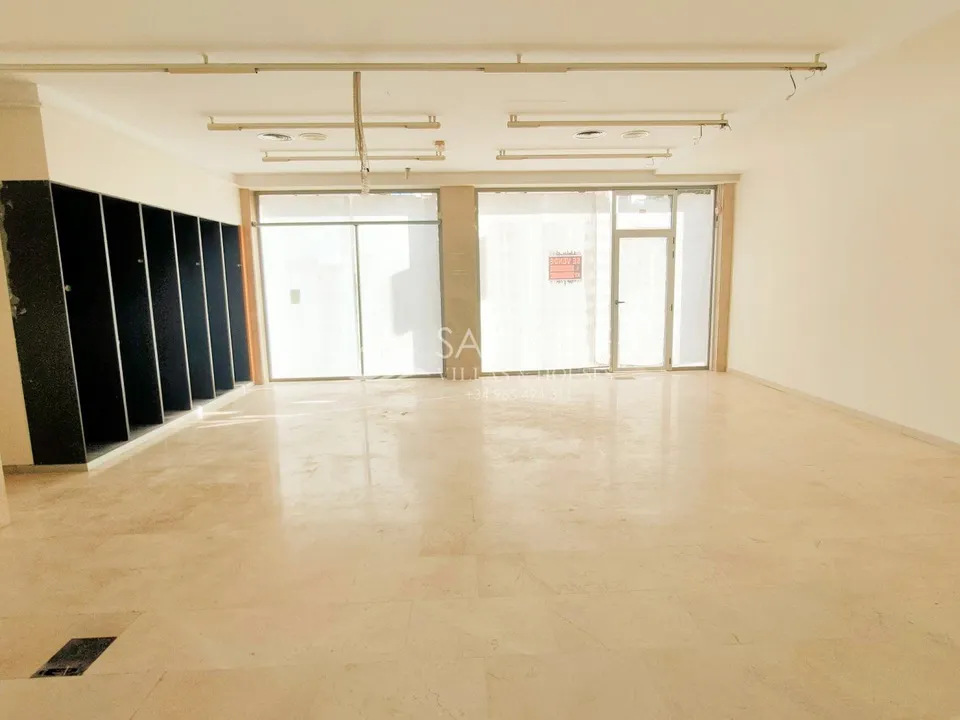 OPORTUNIDAD EN VENTA DE LOCAL COMERCIAL EN ASPE EN ZONA DEL PARQUE DOCTOR CALATAYUD