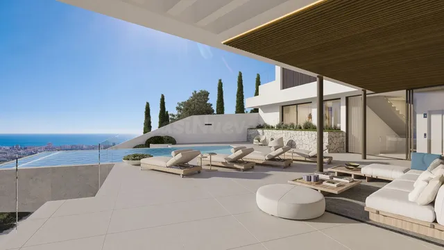 Terreno con vistas al mar en Mijas para construir casa unifa - foto 2