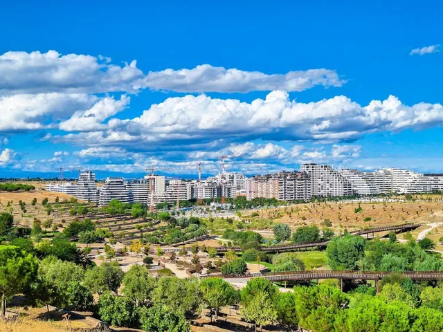 Impresionante vivienda de lujo en Valdebebas con terraza y v