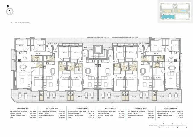 Apartamento 3 habitaciones 111m² en venta - Zona Pueblo — 7