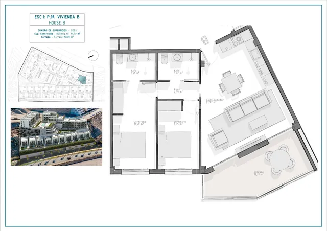 COMPLEJO RESIDENCIAL DE OBRA NUEVA EN AGUILAS — 8