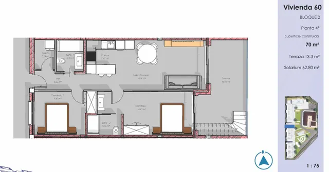 Apartamentos modernos amueblados en El Raso-Guardamar: vida contemporánea cerca de la playa y del campo de golf — 8