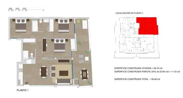 Lujoso apartamento de nueva construcción en Colonia de Sant  - foto 5