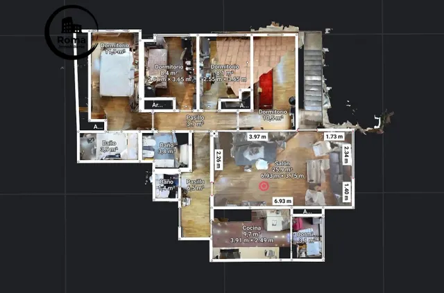Exclusivo atico en residencial gran parque  en venta de 4 dormitorios en el barrio albayda — 50