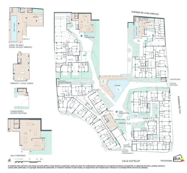 Apartamento 3 habitaciones 112m² en venta - Pueblo — 9