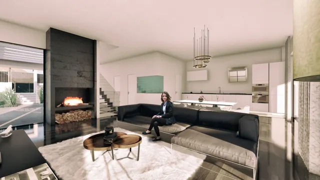 PARCELAS EN VENTA EN CAMPO DE GOLF DE VILLAMAYOR CON PROYECTO VISADO PARA UN CHALET — 9