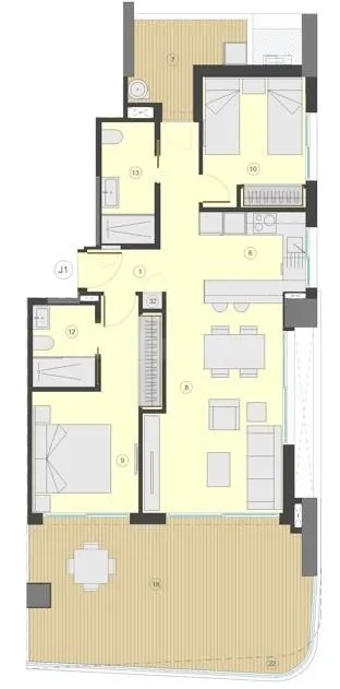 Exclusivos apartamentos en primera línea del Mediterráneo en Calpe – 2 dormitorios desde 637.000 € — 11
