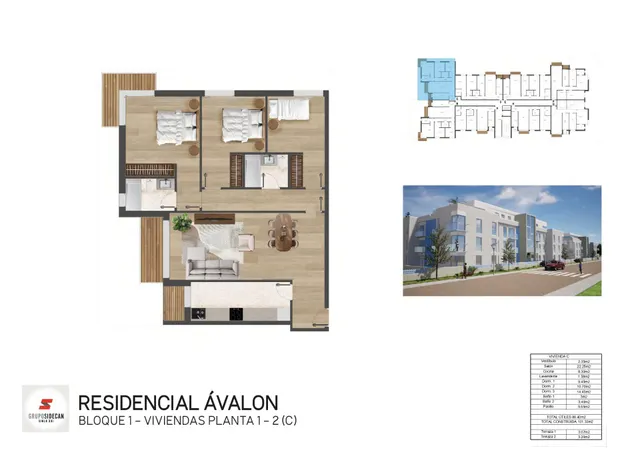 PROMOCIÓN DE PISOS EN SANCIBRIÁN (SANTA CRUZ DE BEZANA)- RESIDENCIAL ÁVALON. 2ª FASE — 17