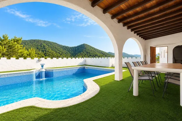 VILLA DE LUJO EN IBIZA A LA VENTA CON VISTAS AL MAR - foto 3