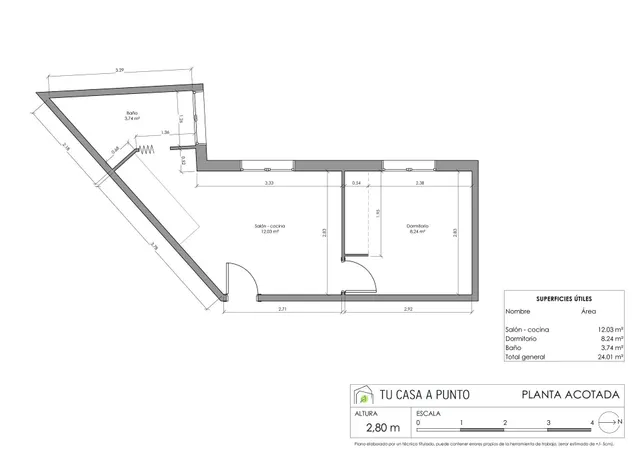 Apartamento con encanto junto a Sol · Sexta planta con ascensor · 258.000 € — 10