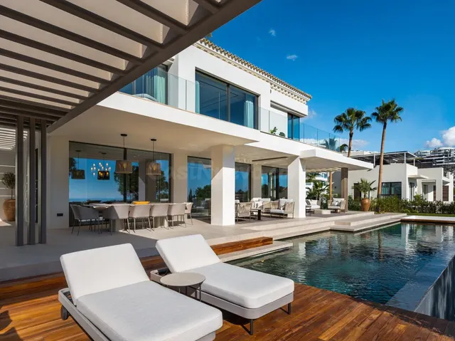 Villa de lujo con vistas al mat en benahavis, la quinta — 5