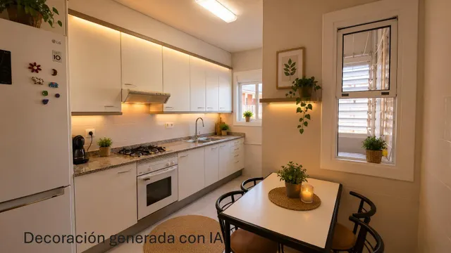 Piso acogedor y amueblado con ascensor en Almeda, Cornellà — 19