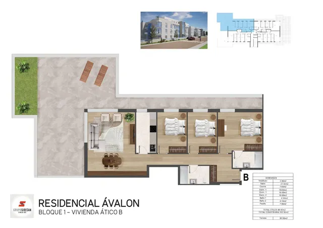 PROMOCIÓN DE PISOS EN SANCIBRIÁN (SANTA CRUZ DE BEZANA)- RESIDENCIAL ÁVALON. 2ª FASE — 21