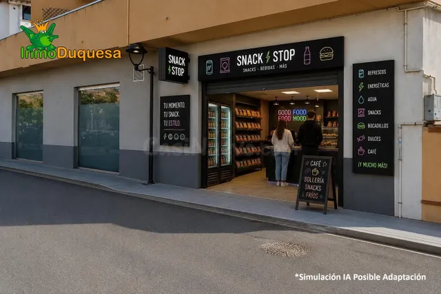 Local comercial DIÁFANO en pleno centro de Ogijares.