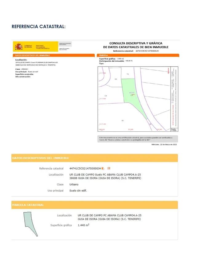 Parcela residencial en Abama - Guía de Isora - foto 4