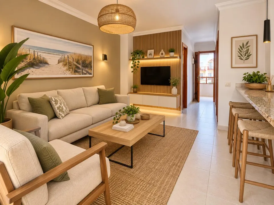 Apartamento con terraza en Playa del Inglés – Edificio Los Tilos