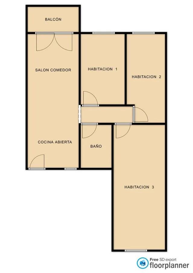 Creu de barbera! Piso de 3 habitaciones, balcón,  junto al Parque del Valles! — 20