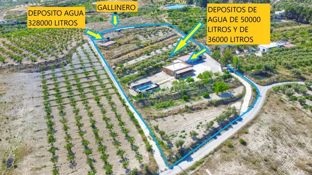 Cortijo con piscina y tierra cultivada - foto 3