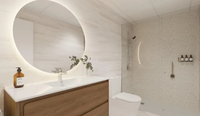 AMPLIO ADOSADO DE 3 DORMITORIOS Y MÁS DE 40M2 ENTRE TERRAZA, JARDIN Y PISCINA PROPIA Y VISTAS AL MAR — 18