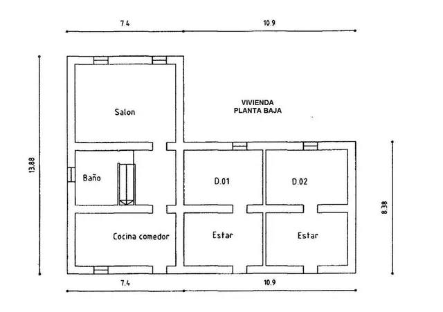 Vivienda en venta en Valverde de Leganés, Badajoz — 8