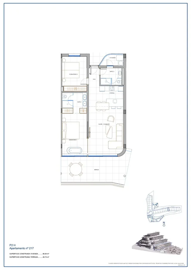 MAJESTUOSA PROPIEDAD CON 27M2 DE TERRAZA PARA DISFRUTAR DE ESPECTACULARES VISTAS PANORÁMICAS AL MAR. — 20