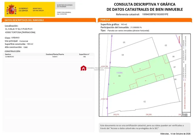 En venta local comercial en el centro de Tortosa. — 24