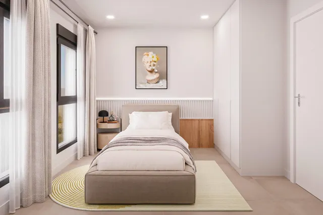 Villa semiadosada 3 dormitorios con piscina privada en Fuente Álamo, Murcia — 9