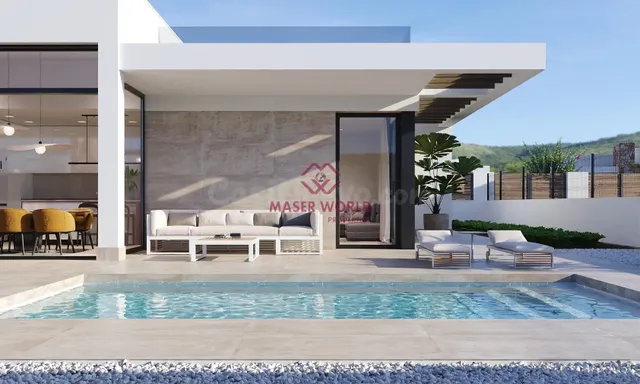 Chalets de obra nueva en venta en Hacienda del Álamo Golf Re - foto 4