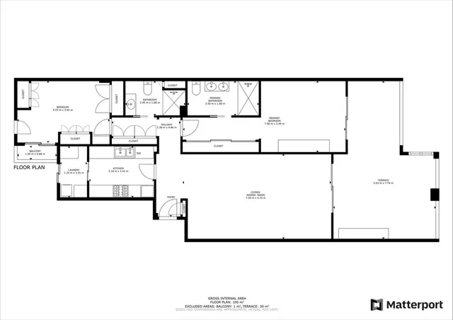 Apartamento 2 habitaciones 117m² en venta - Centro — 36