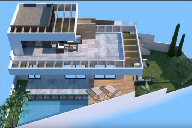 Villa 4 habitaciones 306m² en venta - Calpe — 2