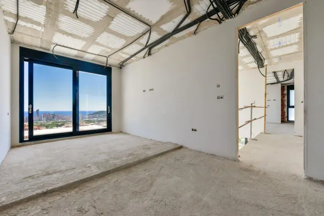▷Villa de Obra Nueva con Vistas al Mar en Finestrat, Costa Blanca — 7