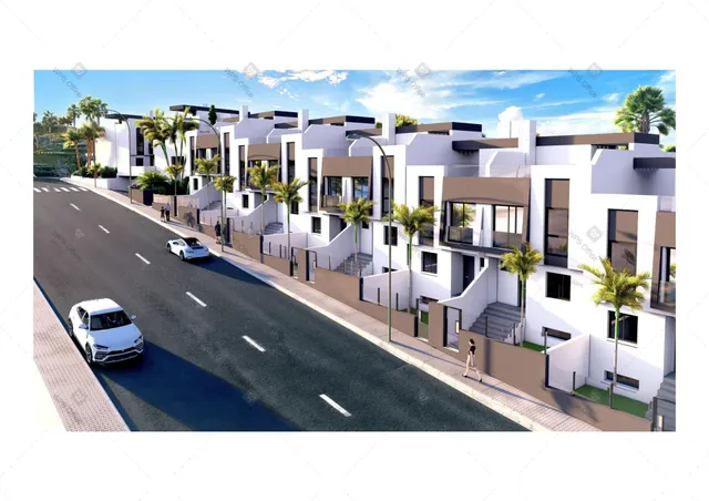 Viviendas con 3 dormitorios, 3 baños, salón, cocina, terraza, solárium, garaje cerrado y trastero. — 9